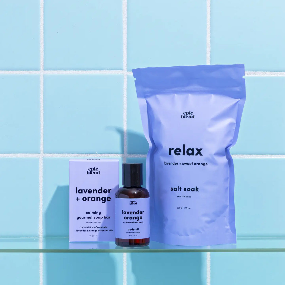 Inhale Exhale Lavender Orange Kit Bundle