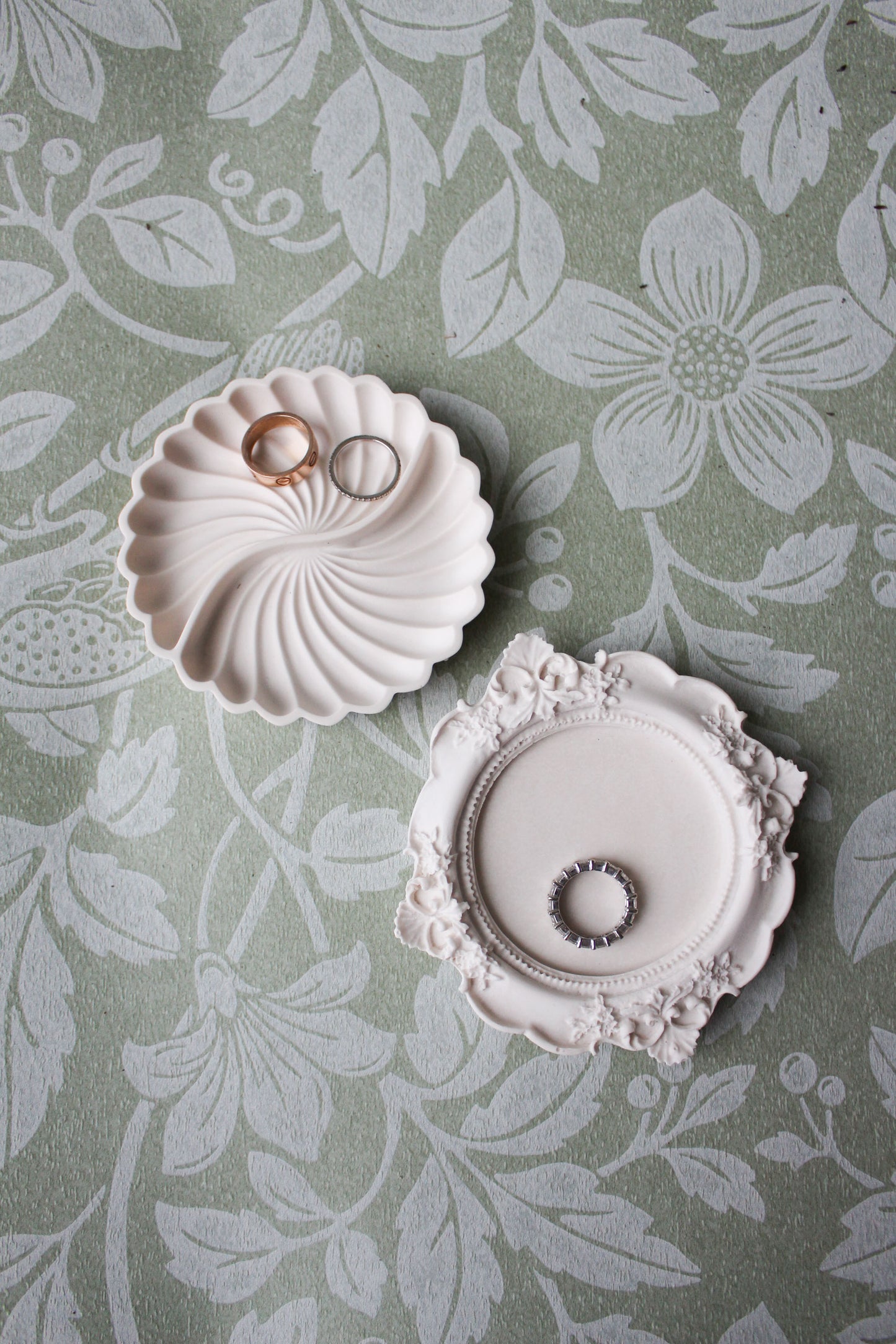 Swirl Double Jewelry Tray