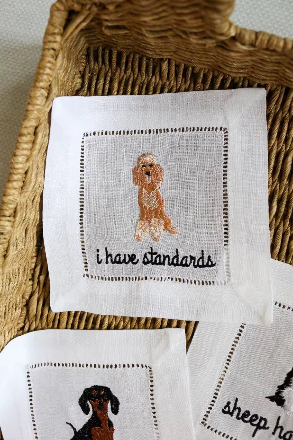 Dog Drink Napkins