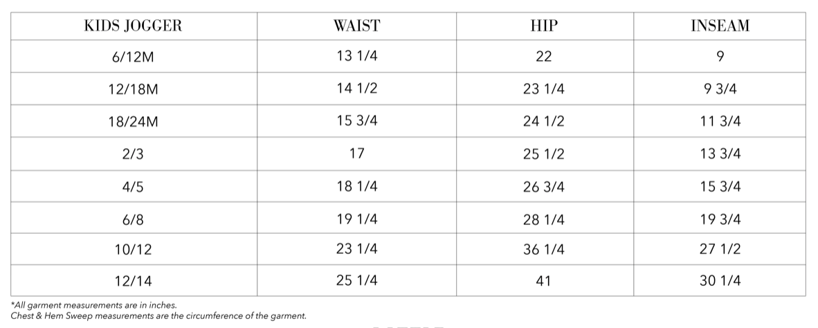 Kids Oversized Jogger