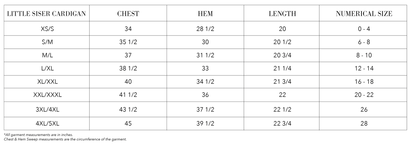 Little Sister Cardigan