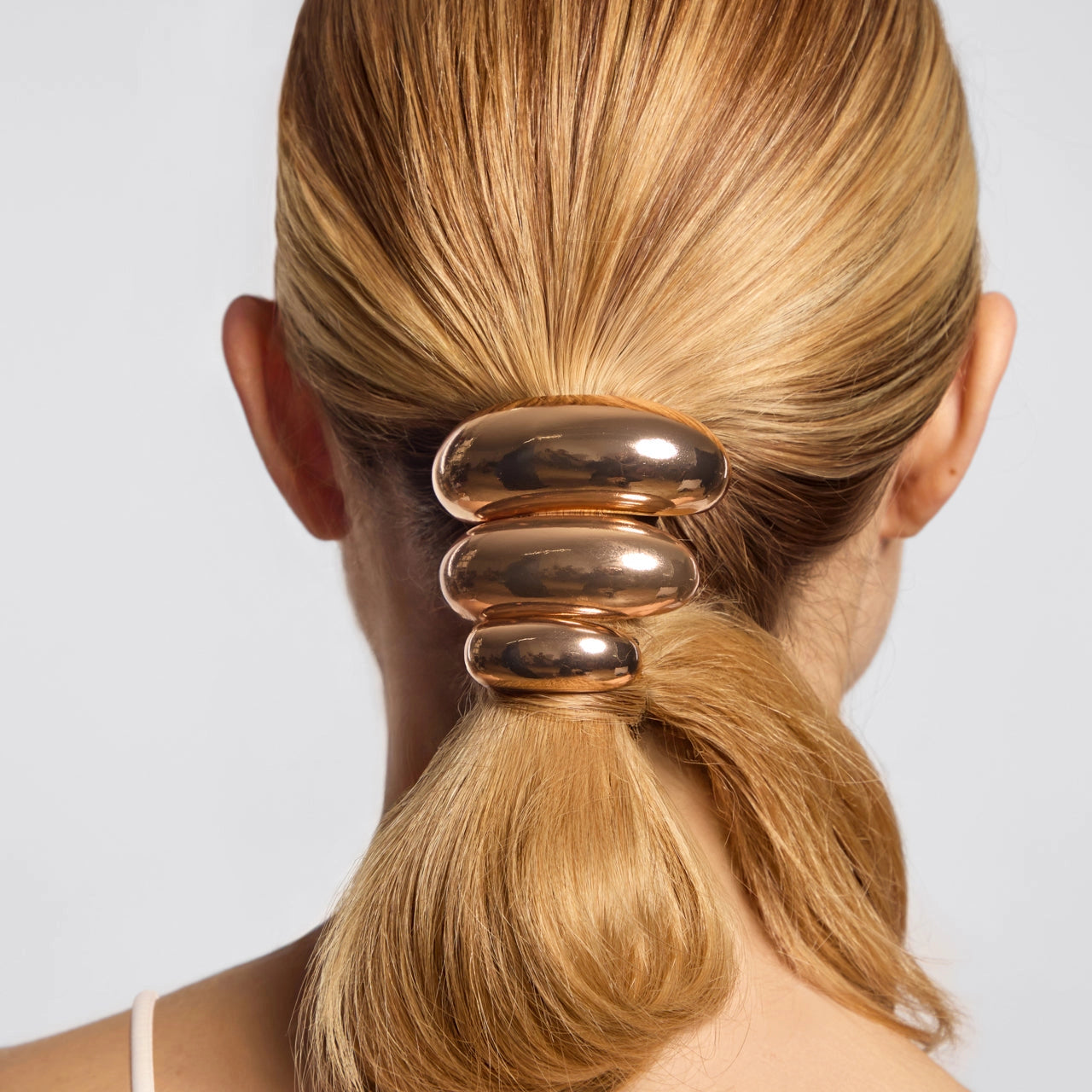 Gold Metal Cloud Cuff Hairtie