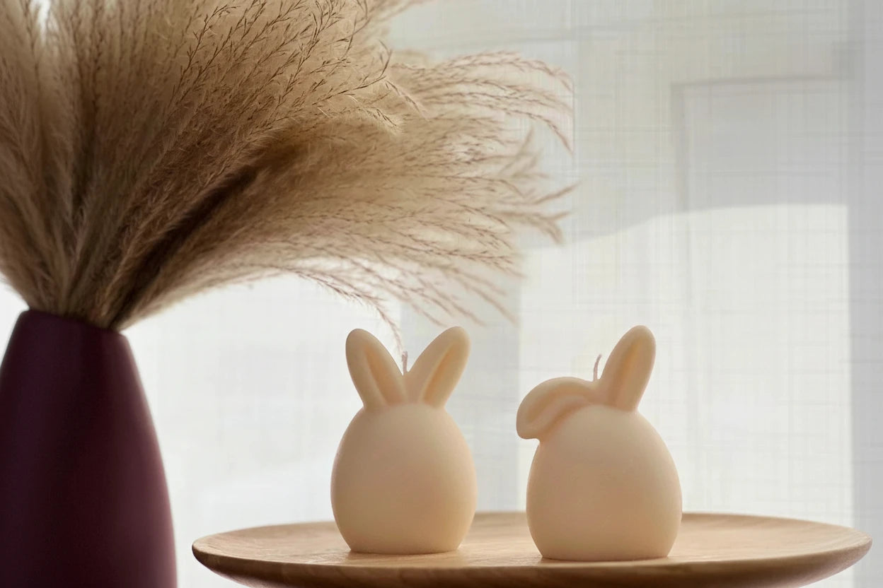 Easter Bunny Egg Candle