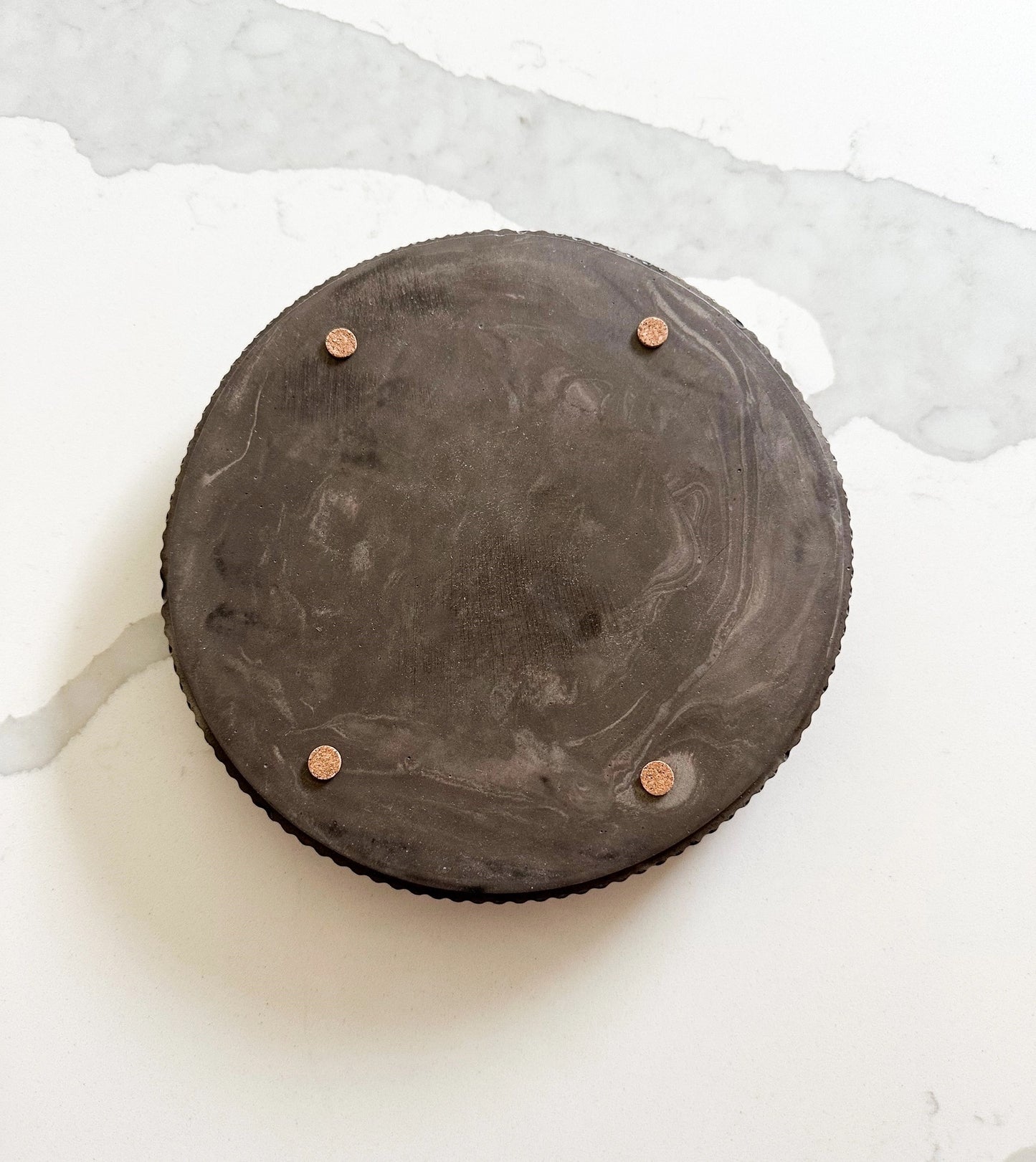 Fluted Round Tray