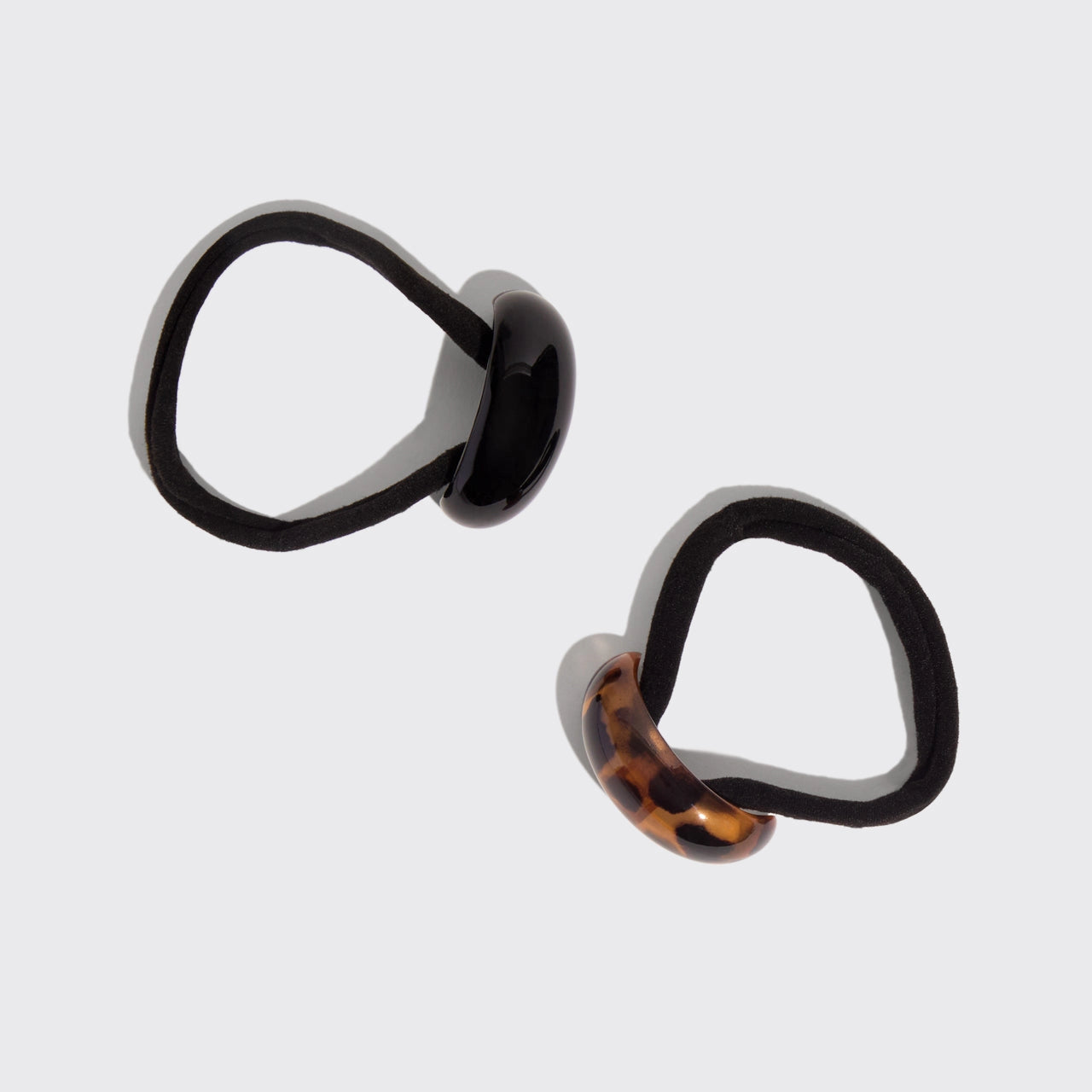 Black & Tort Small Cloud Cuffs