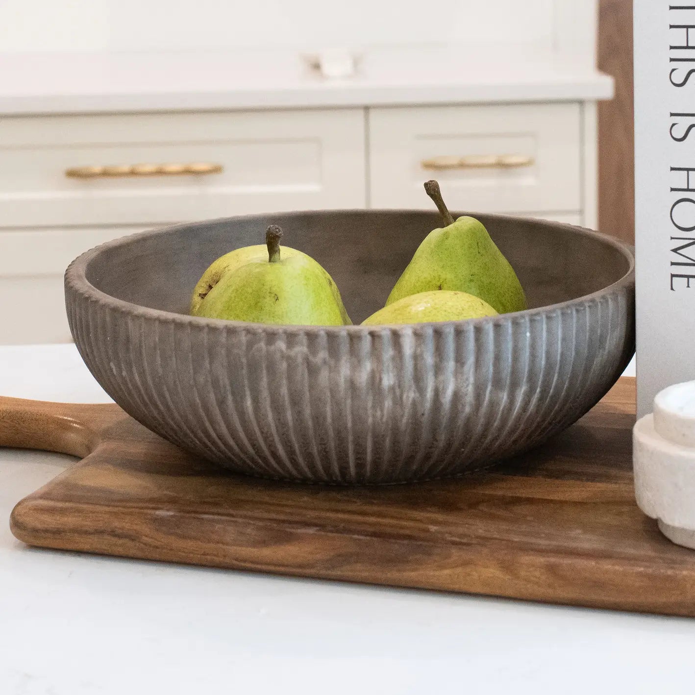 Fluted Decorative Bowl