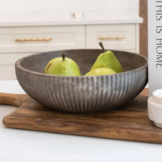 Fluted Decorative Bowl