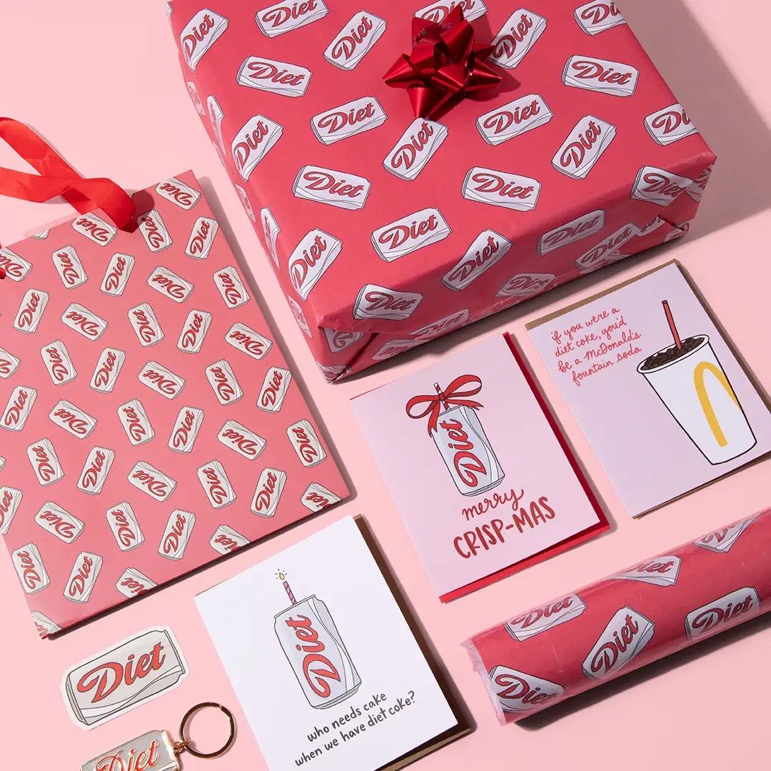 Diet Cake Soda Birthday Card