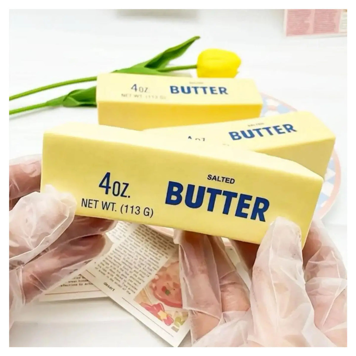 Butter Squishy - Viral "Looks Like Butter" Stress Relief Toy