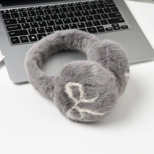 Bow Plush Earmuffs