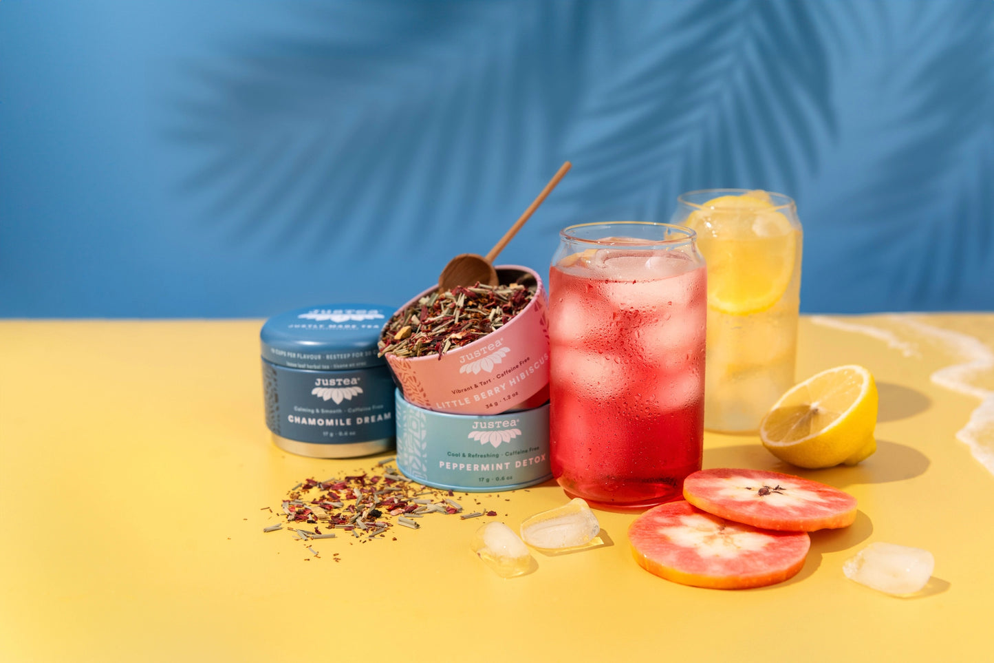 Herbal Tea Trio Tin & Spoon