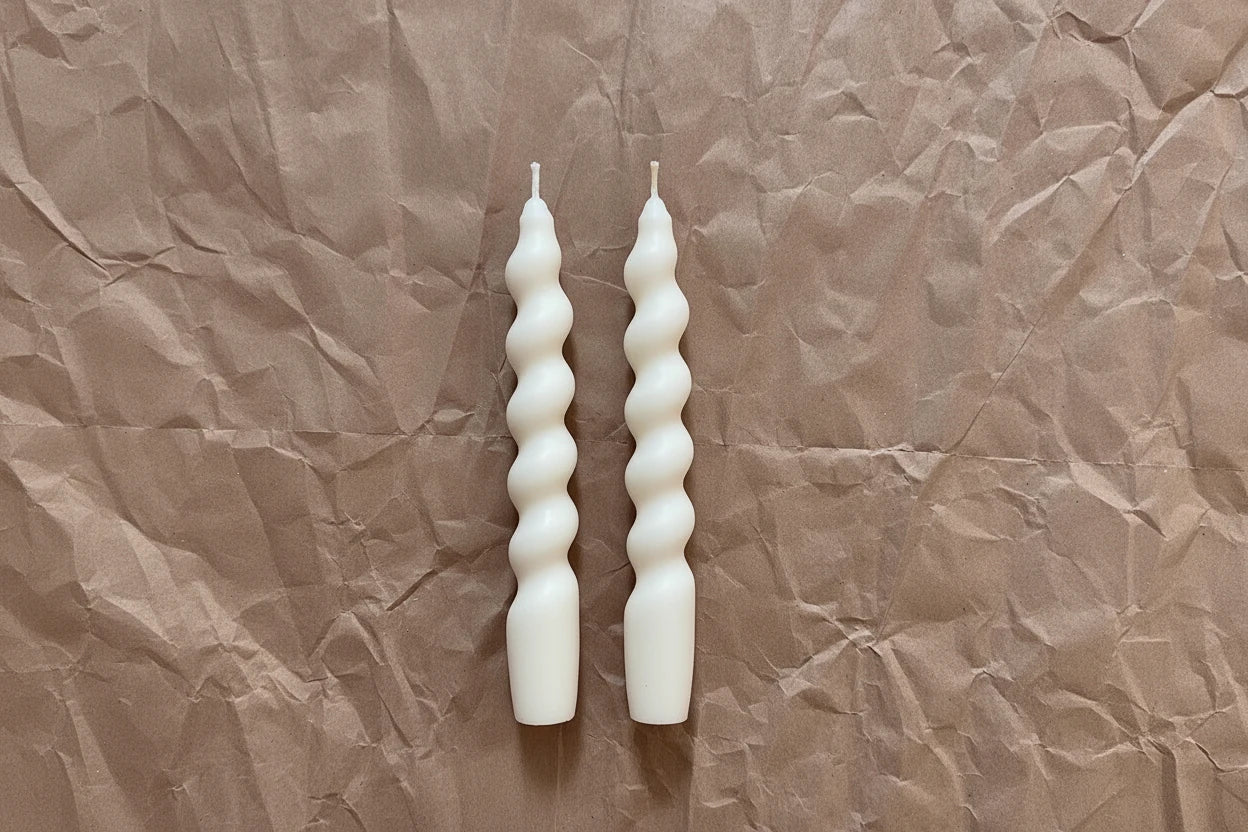 Twisted Taper Candle