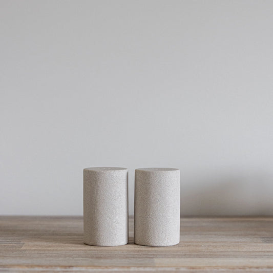 Sandstone Salt and Pepper Shaker Set