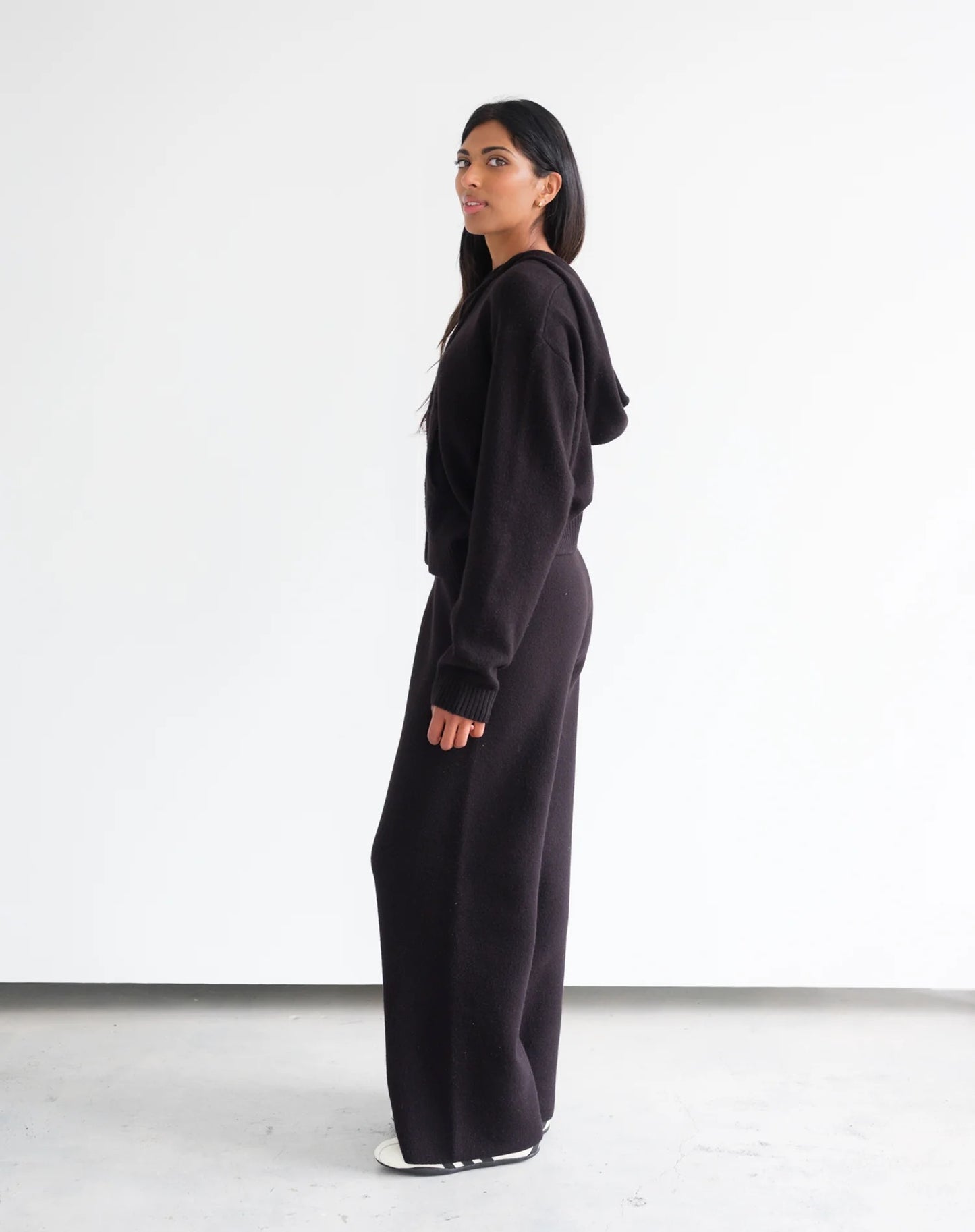 Full Zip Knit Sweater