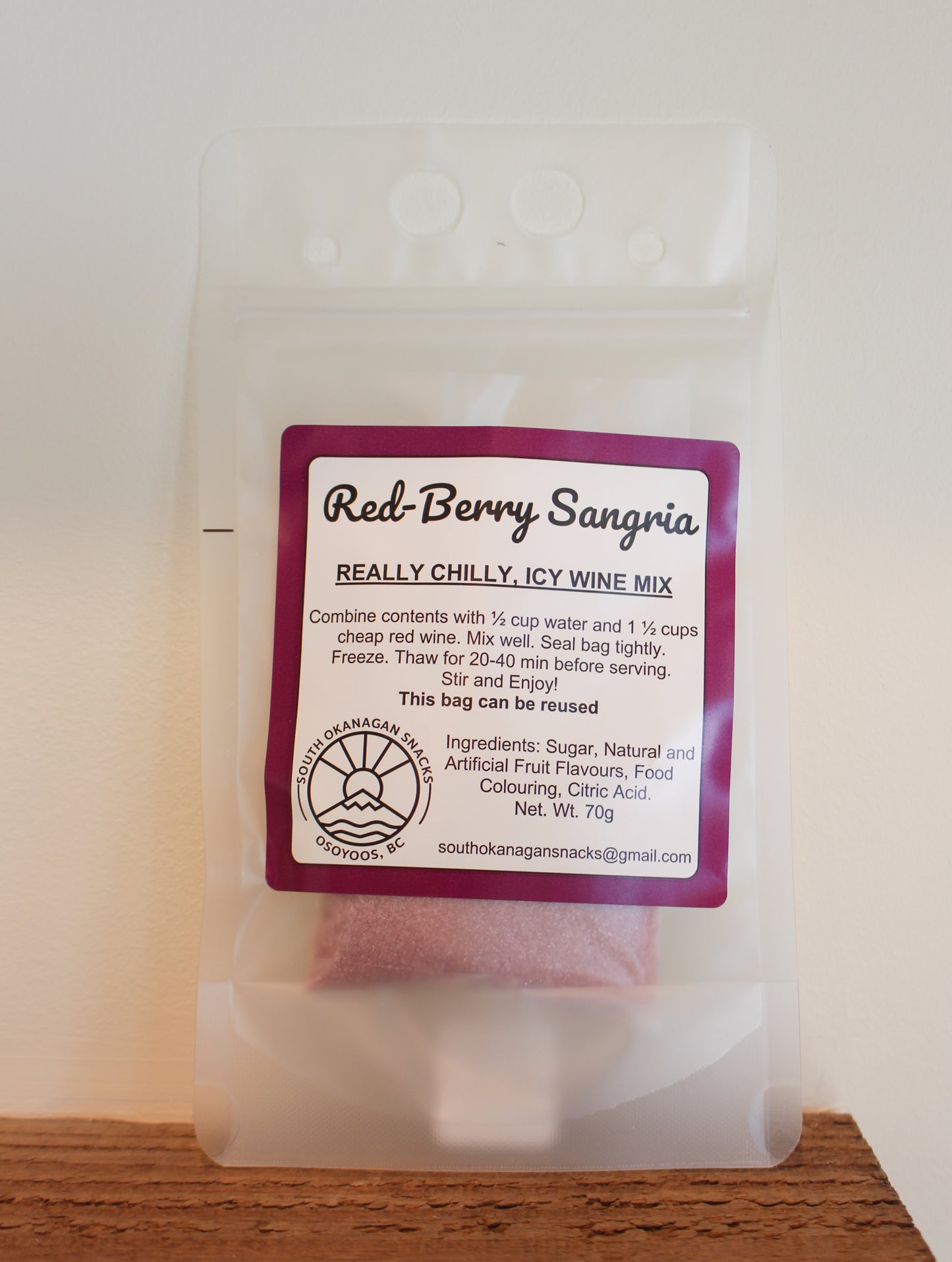 Red Berry Sangria Wine Slush Mix