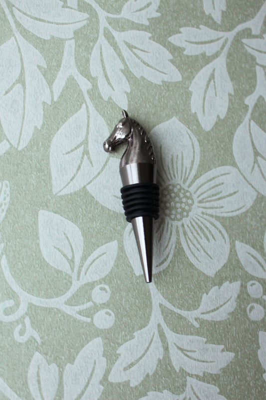 Metal Horse Wine Stoppers