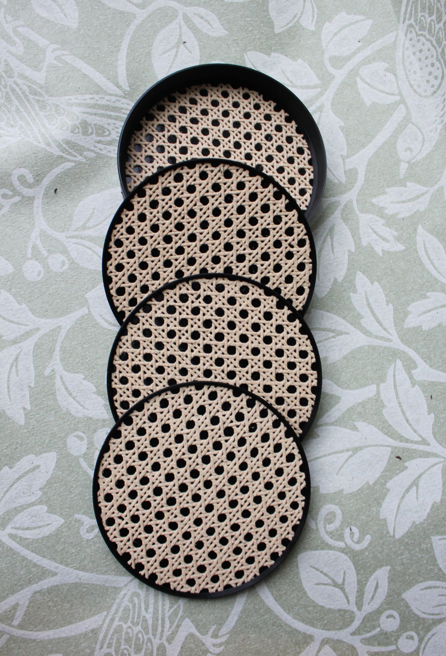 Rattan Coasters