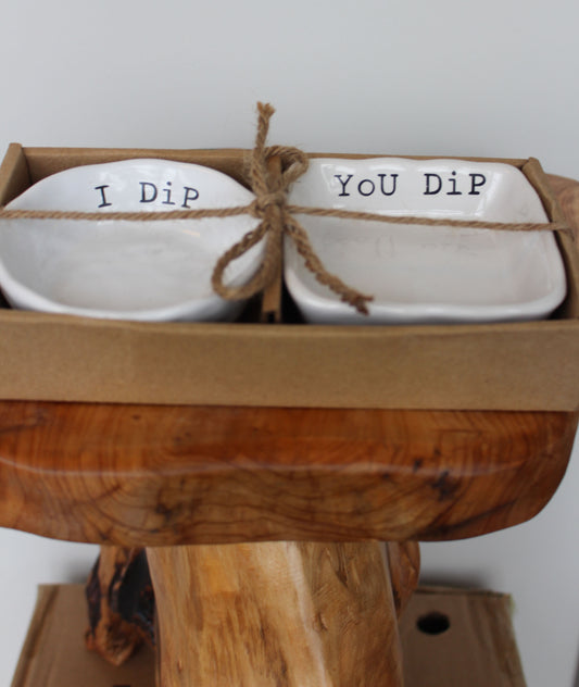 You Dip I Dip Bowl Set