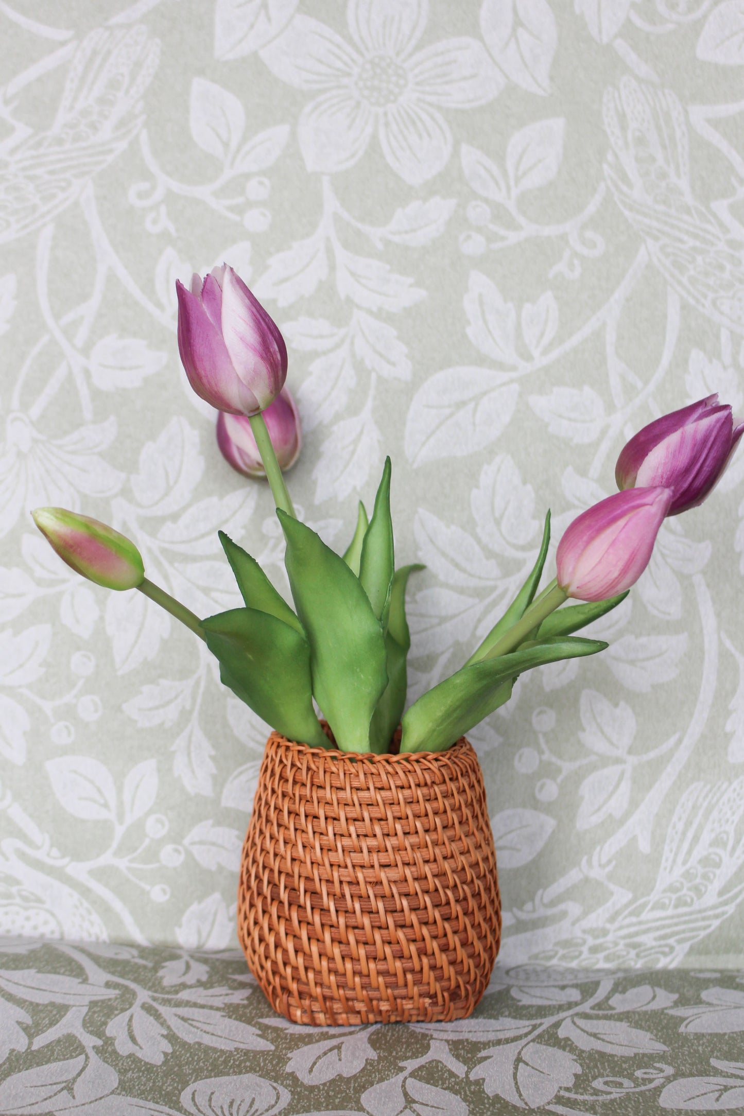 Rattan Vase
