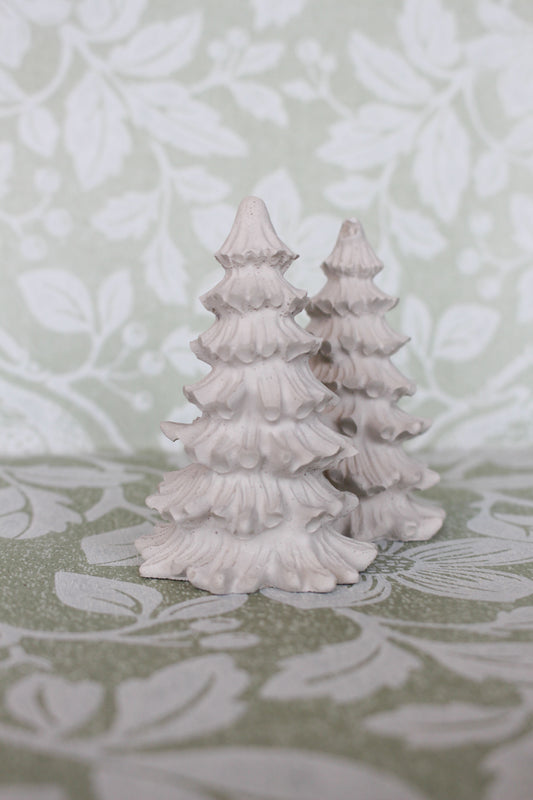 Concrete Christmas Decor Trees Set of 2
