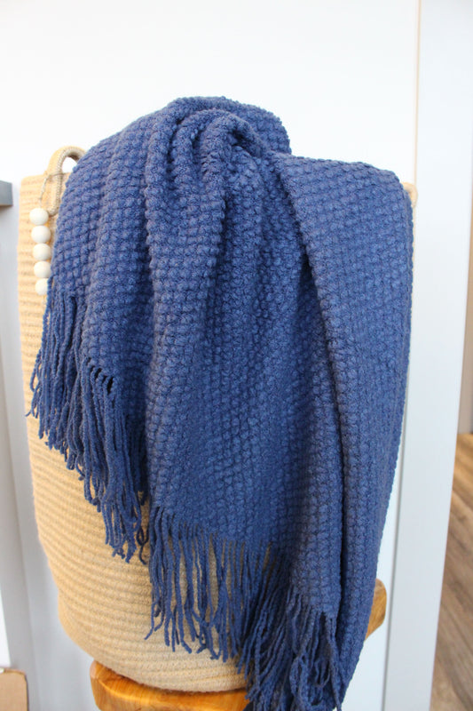 Knit Throw Blanket
