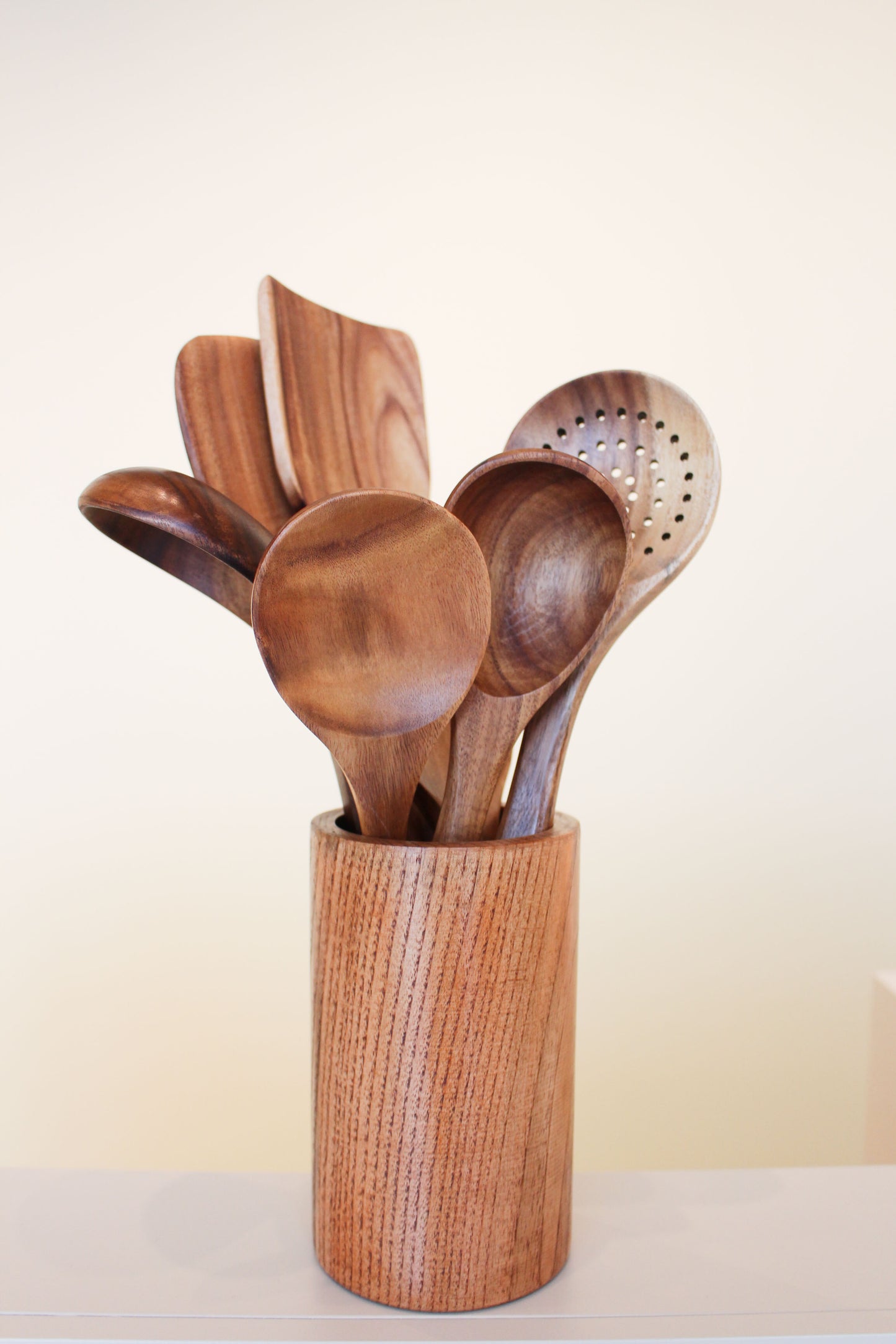 Wood Spatula Cooking Set