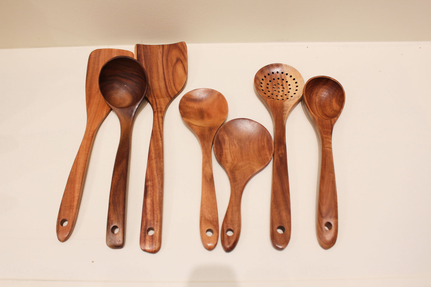 Wood Spatula Cooking Set