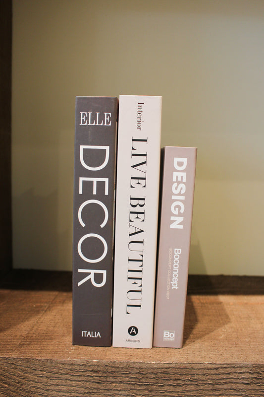 Decorative Book Storage Boxes