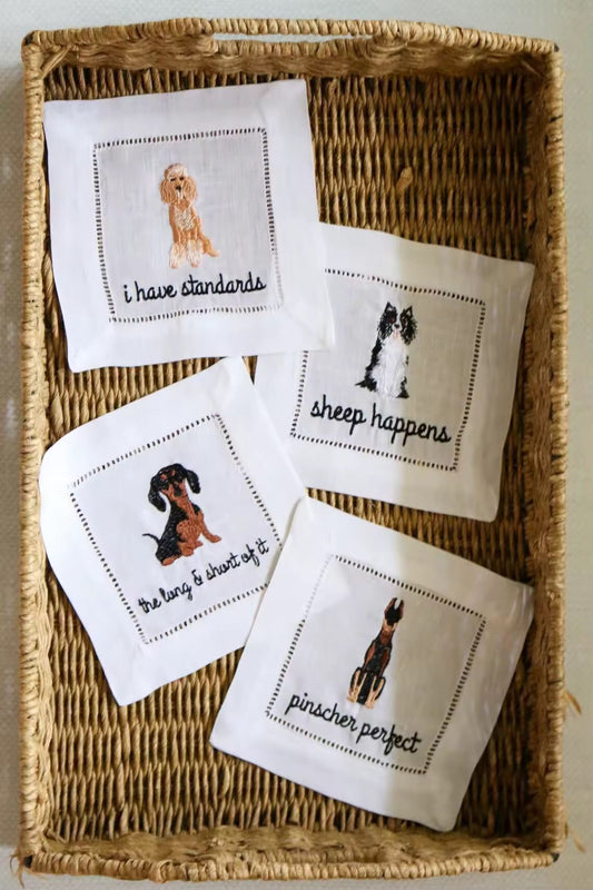Dog Drink Napkins