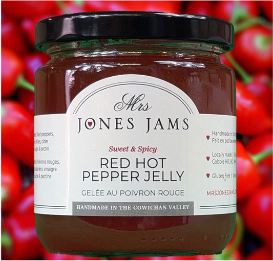 Mrs Jones Jams - Red Hot Pepper Jelly