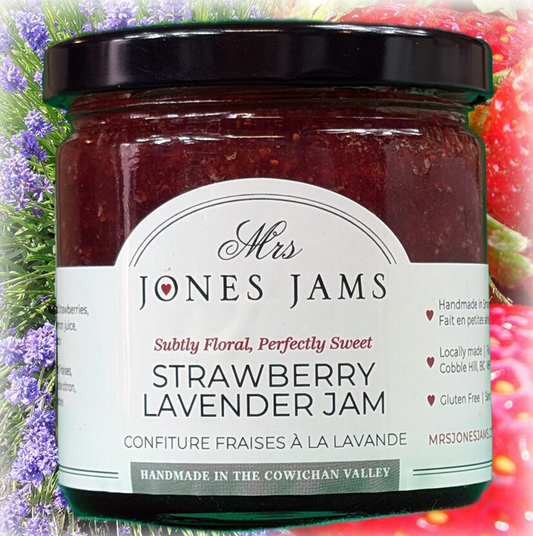 Mrs Jones Jams - Strawberry Lavender Jam