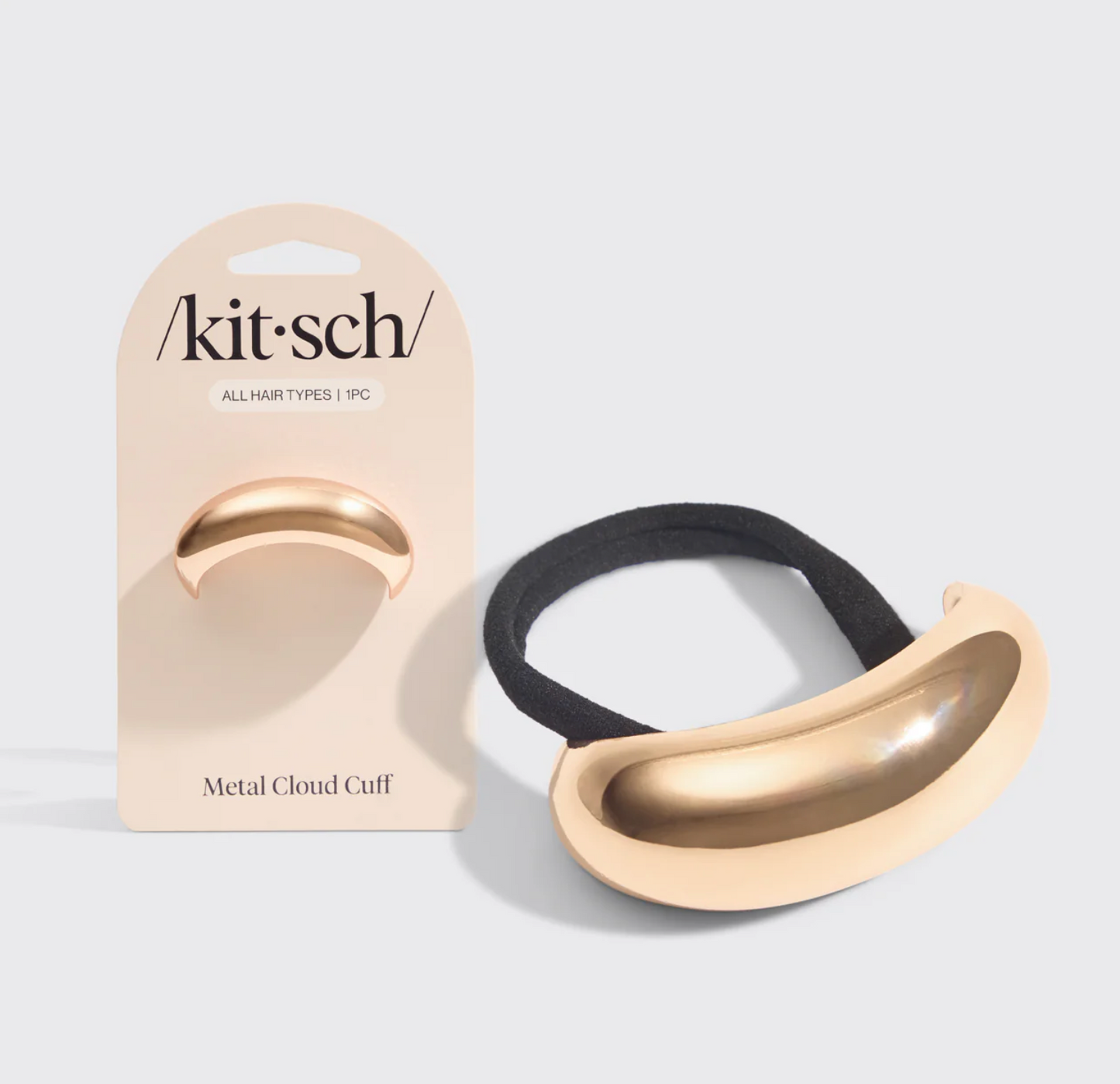 Gold Metal Cloud Cuff Hairtie