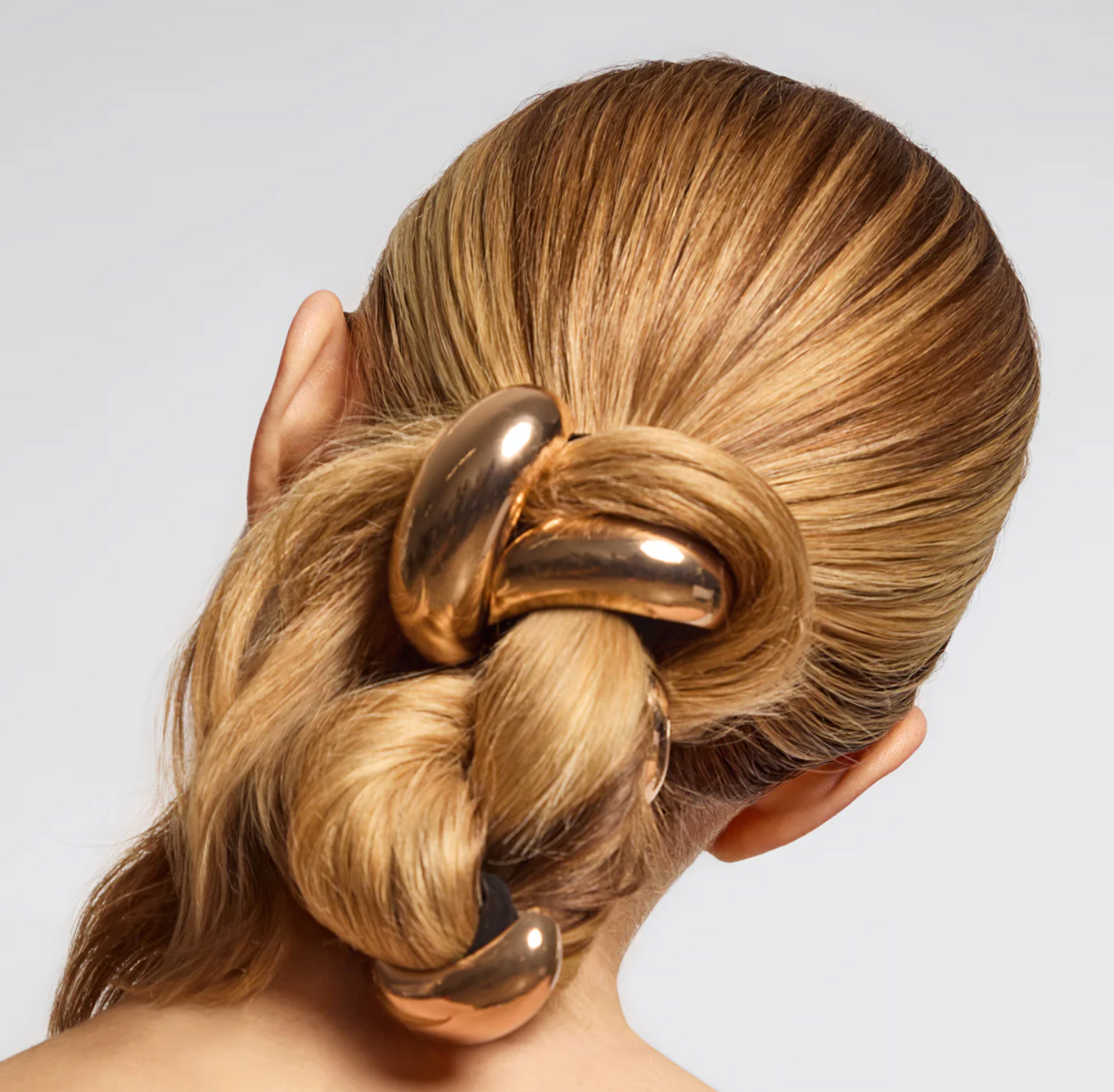 Gold Metal Cloud Cuff Hairtie