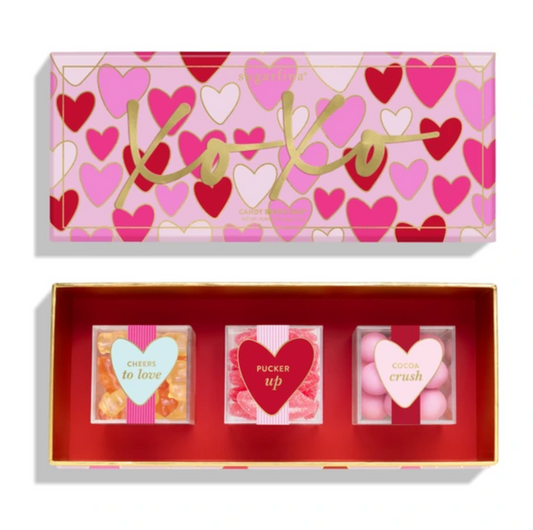 Valentine’s Day XOXO 3 Piece Candy Box
