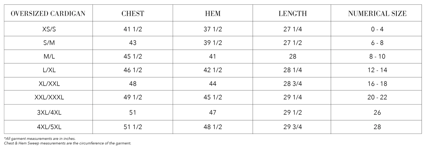 Oversized Knit Cardigan