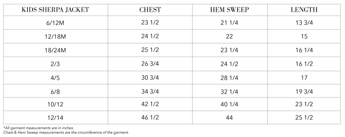 Kids Checkered Sherpa Jacket