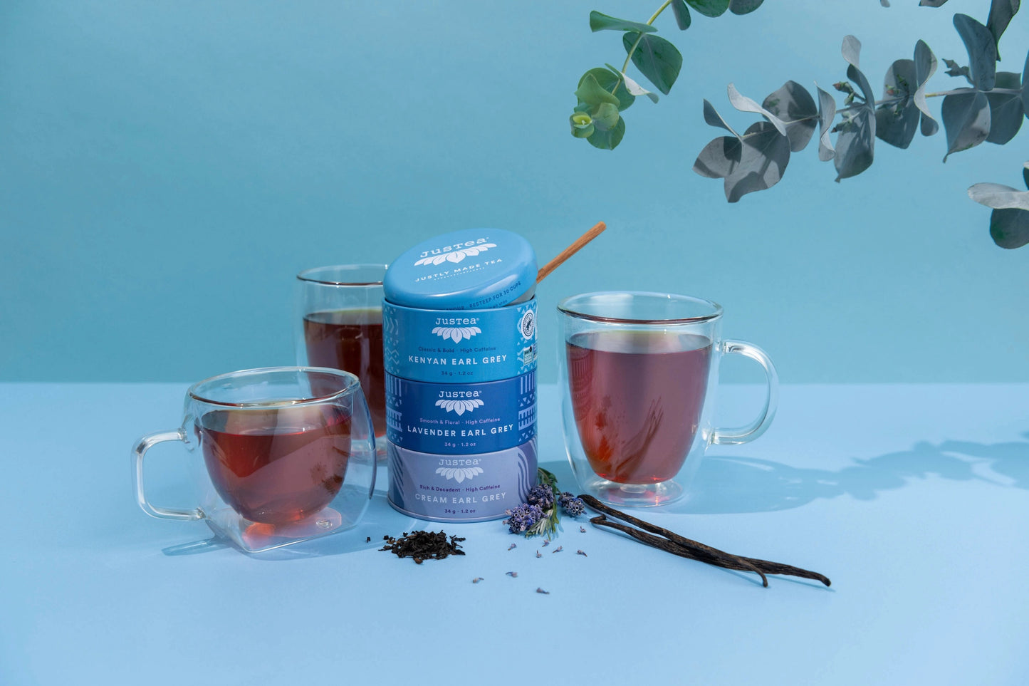 Earl Grey Tea Trio Tin & Spoon