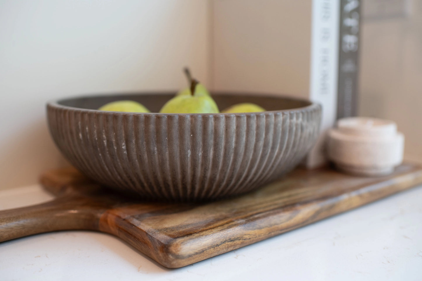 Fluted Decorative Bowl