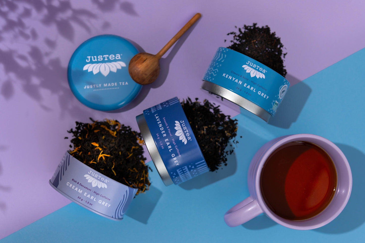 Earl Grey Tea Trio Tin & Spoon