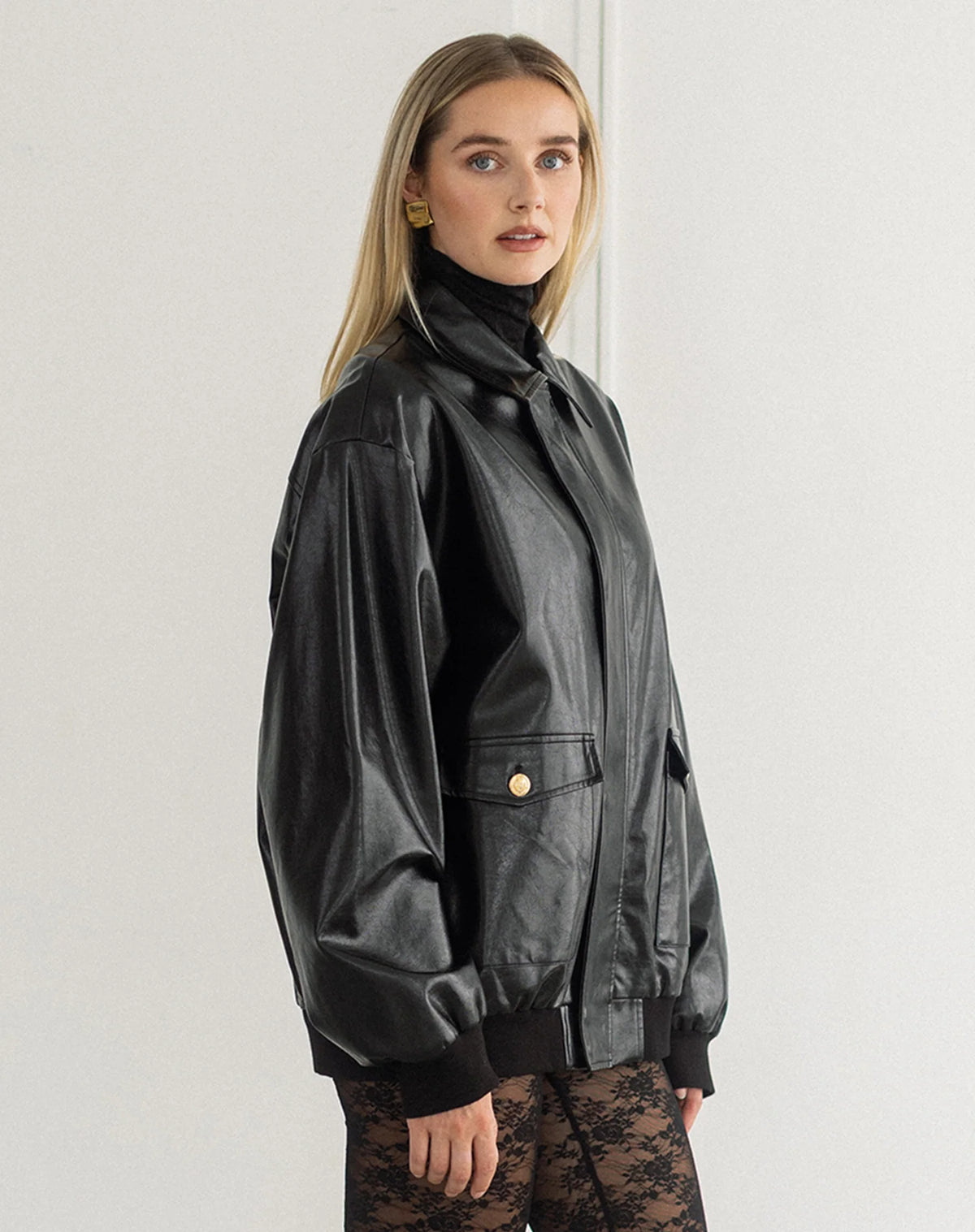 Vegan Leather Jacket