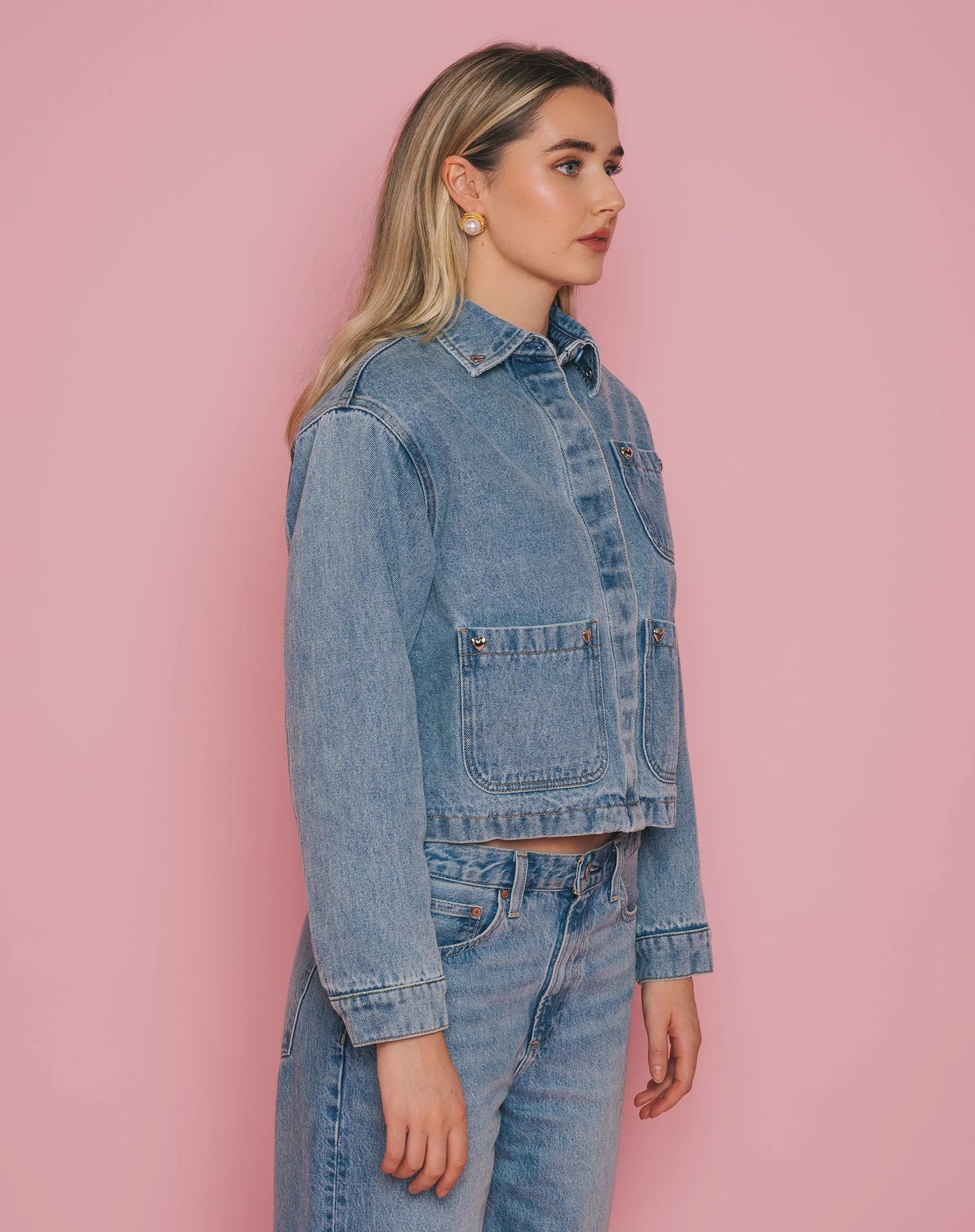 Magali Jacket with Chrome Hearts