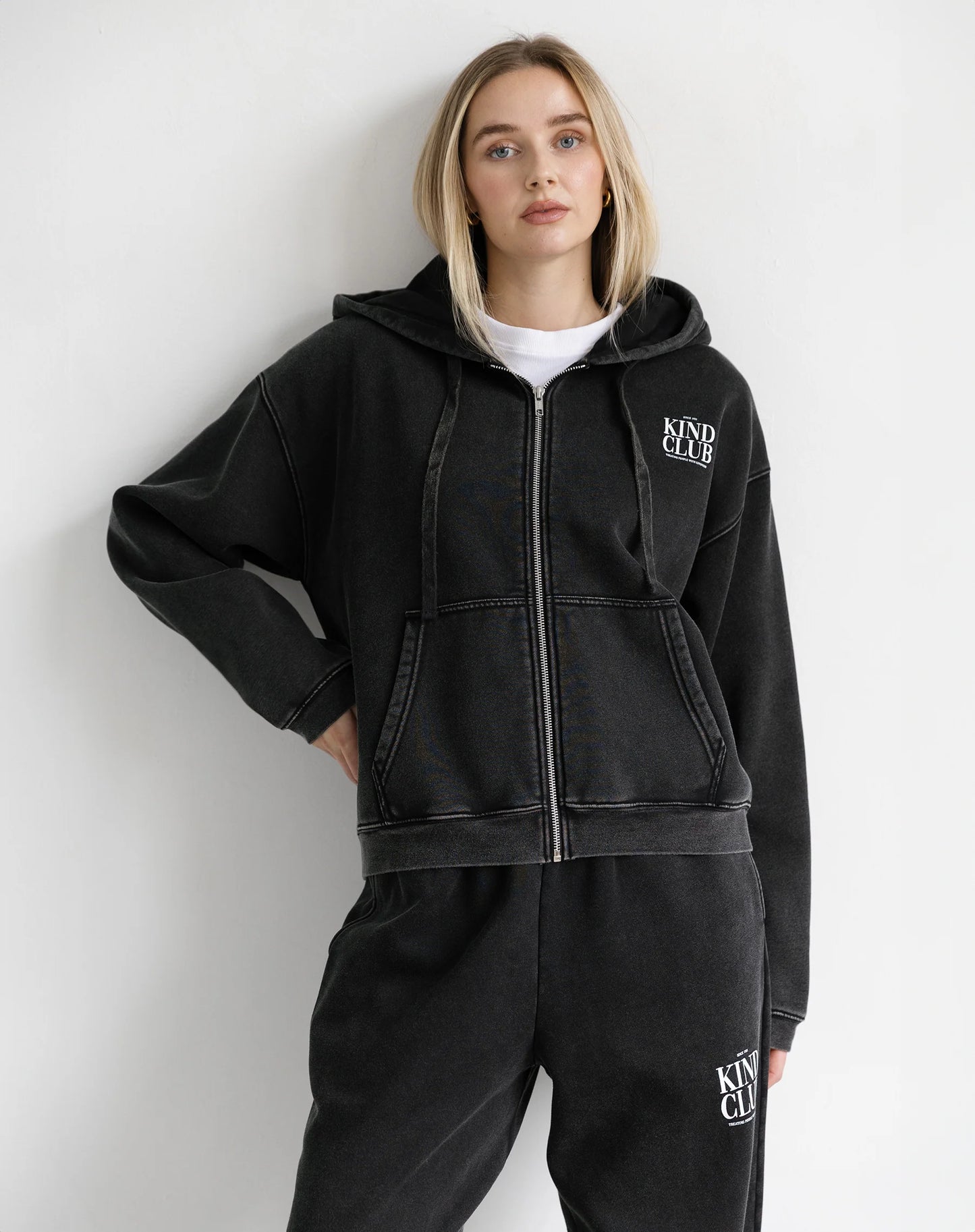 "Kind Club" Full Zip Hoodie