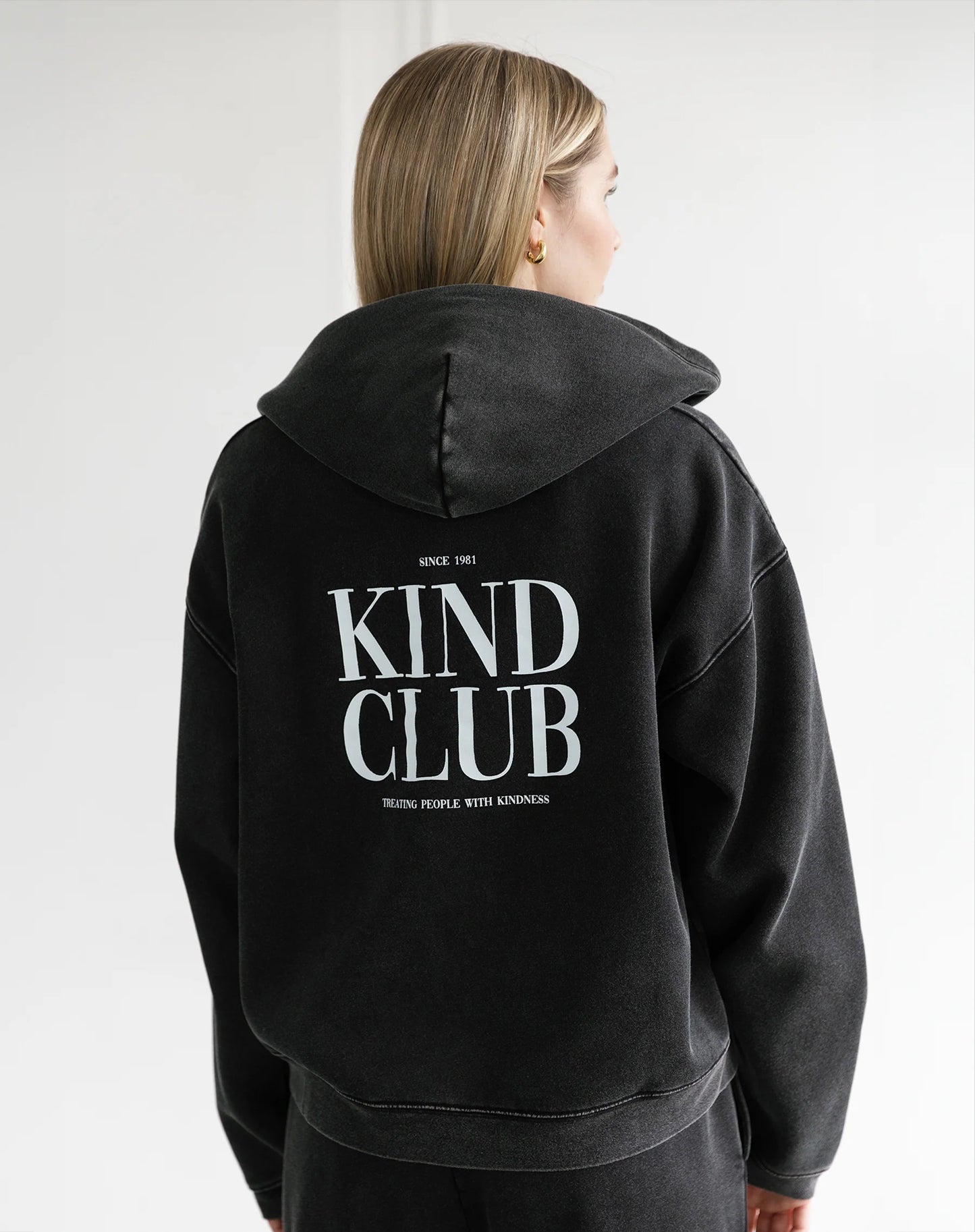 "Kind Club" Full Zip Hoodie