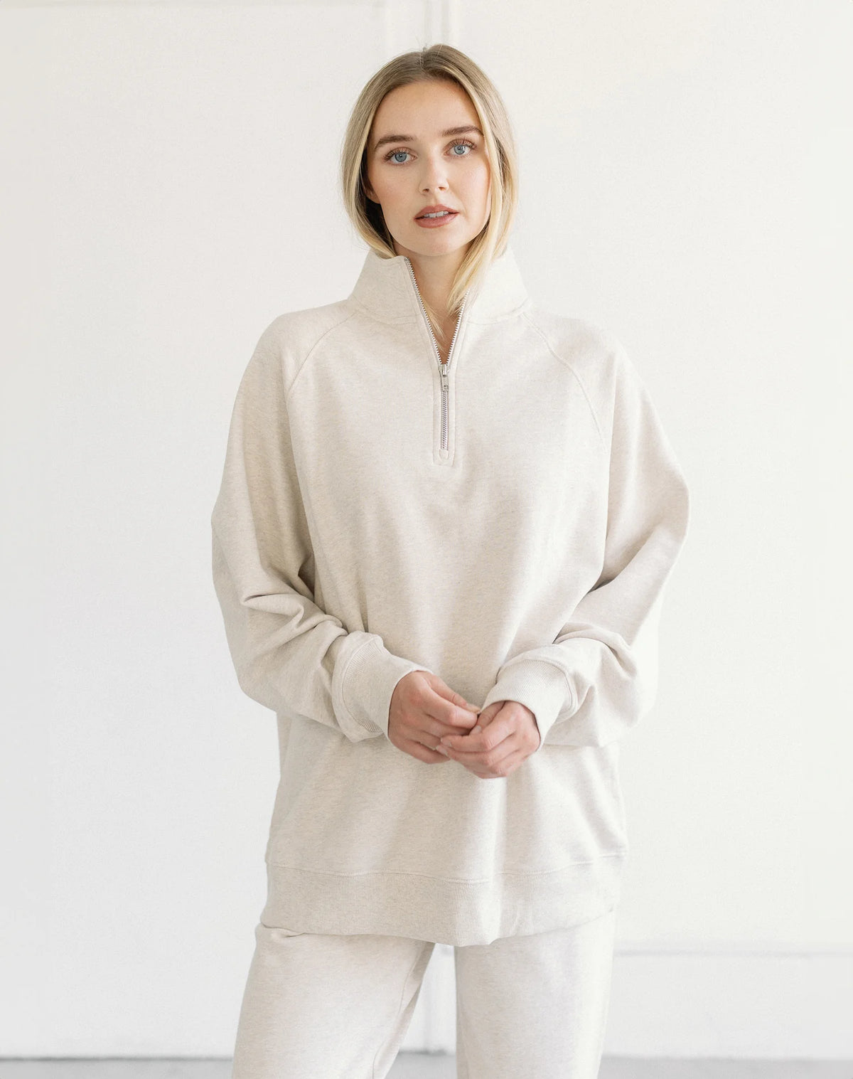 Not Your Boyfriend's Half Zip Sweatshirt