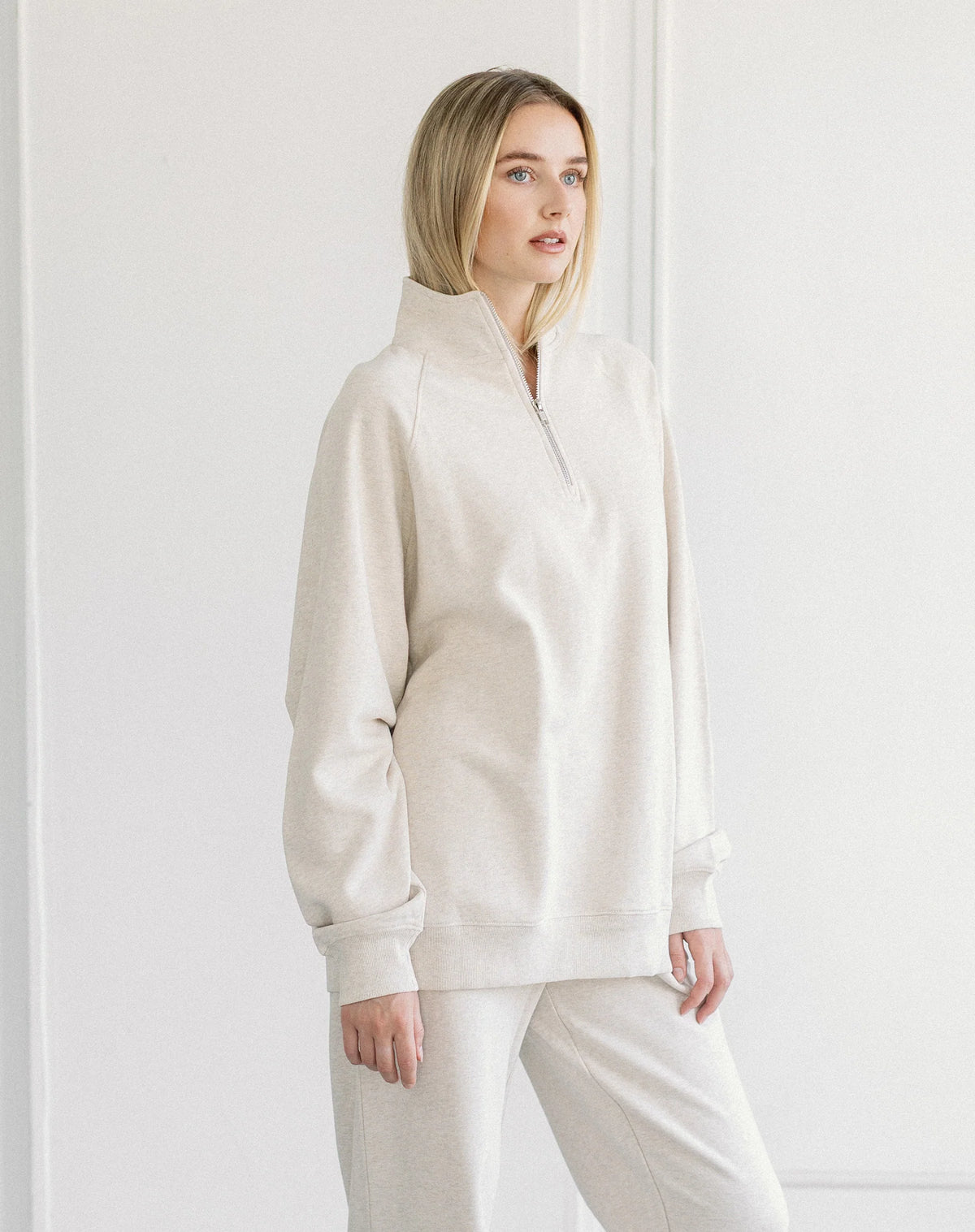 Not Your Boyfriend's Half Zip Sweatshirt