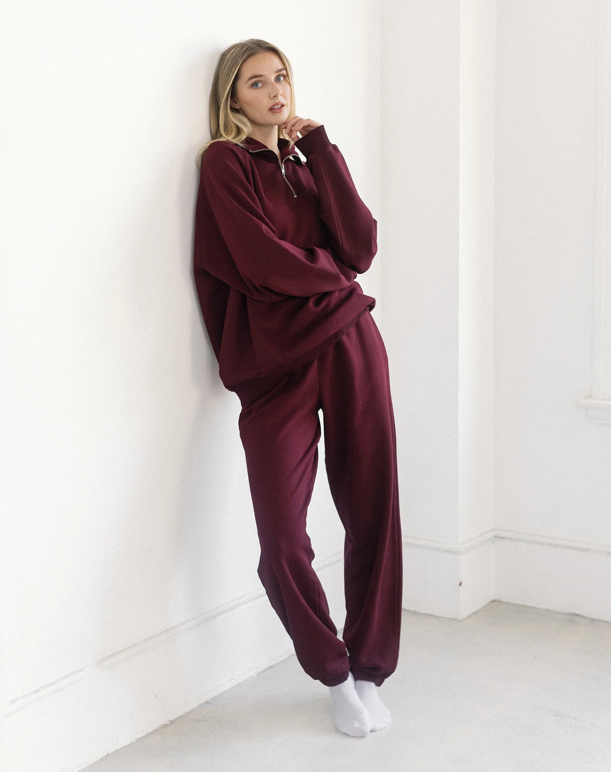 Oversized Joggers - Solid Color