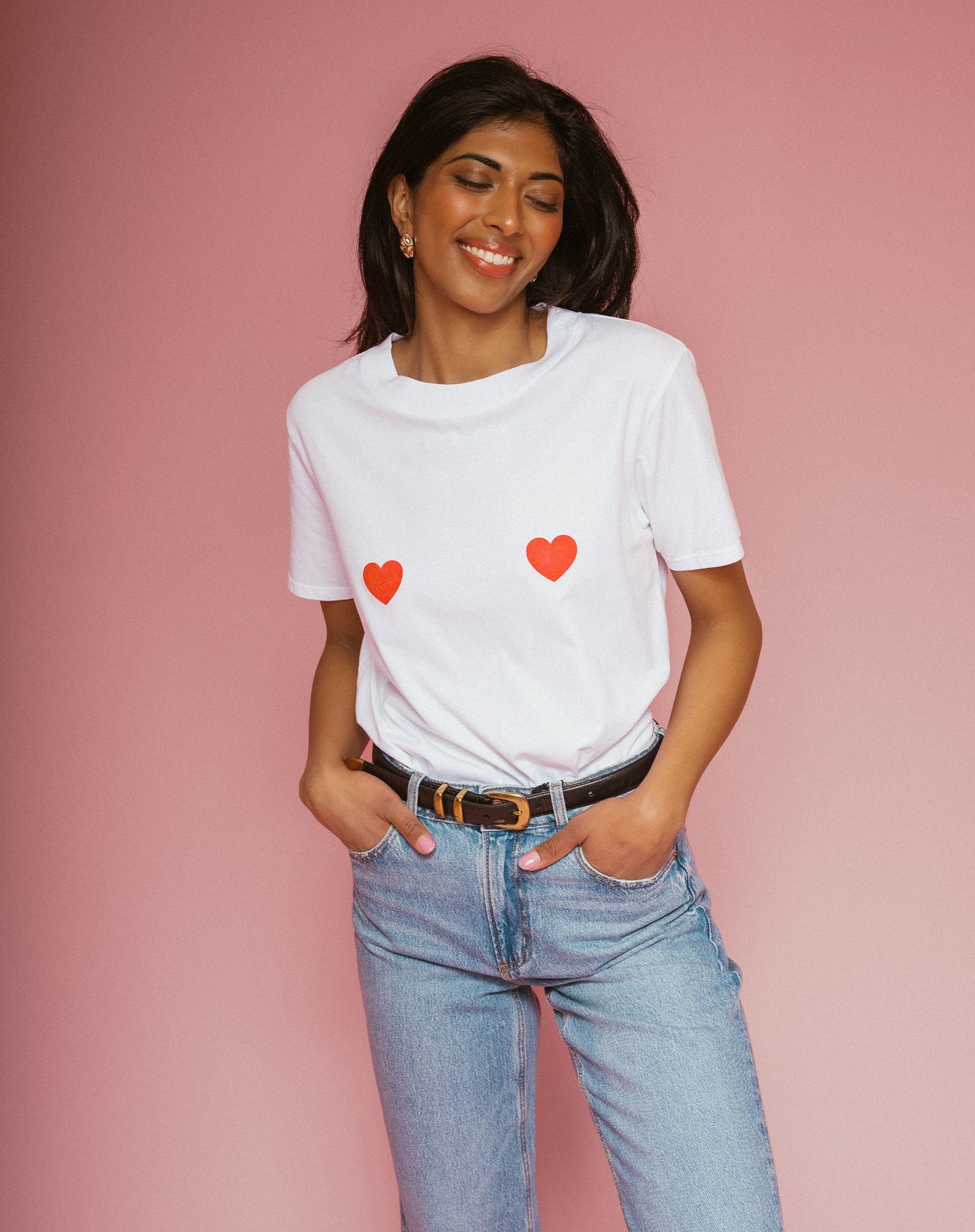Classic Double Heart Tee