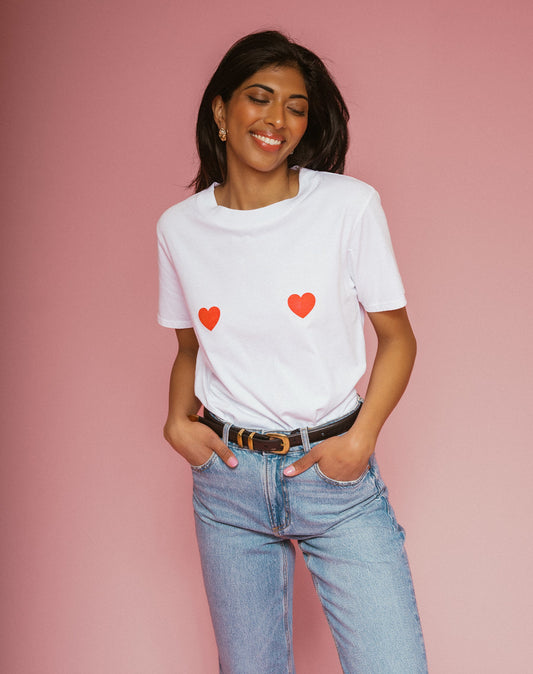 Classic Double Heart Tee
