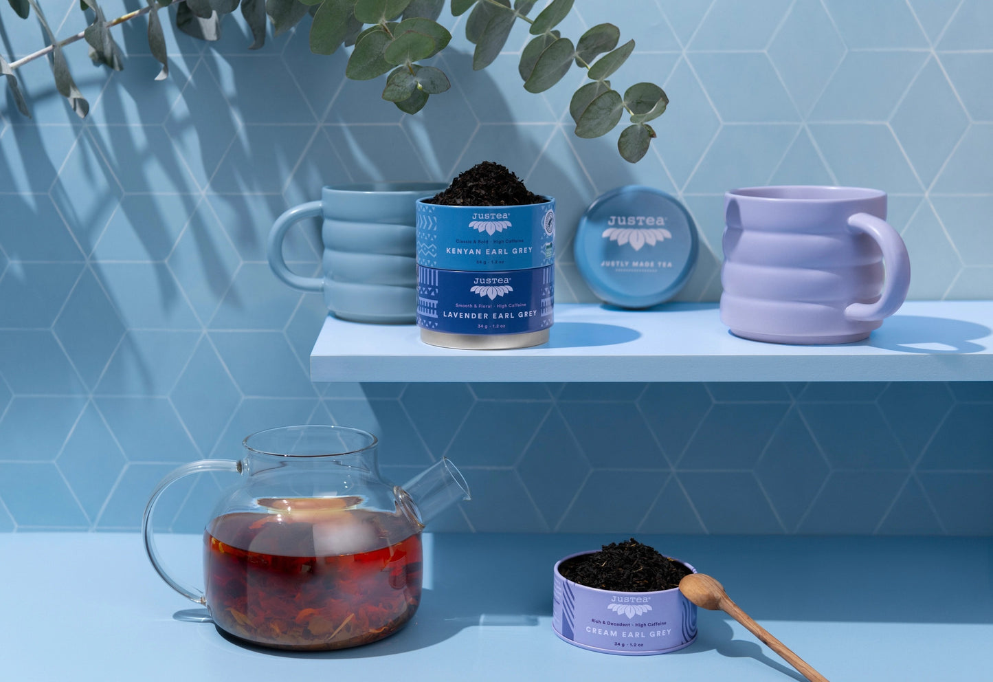Earl Grey Tea Trio Tin & Spoon
