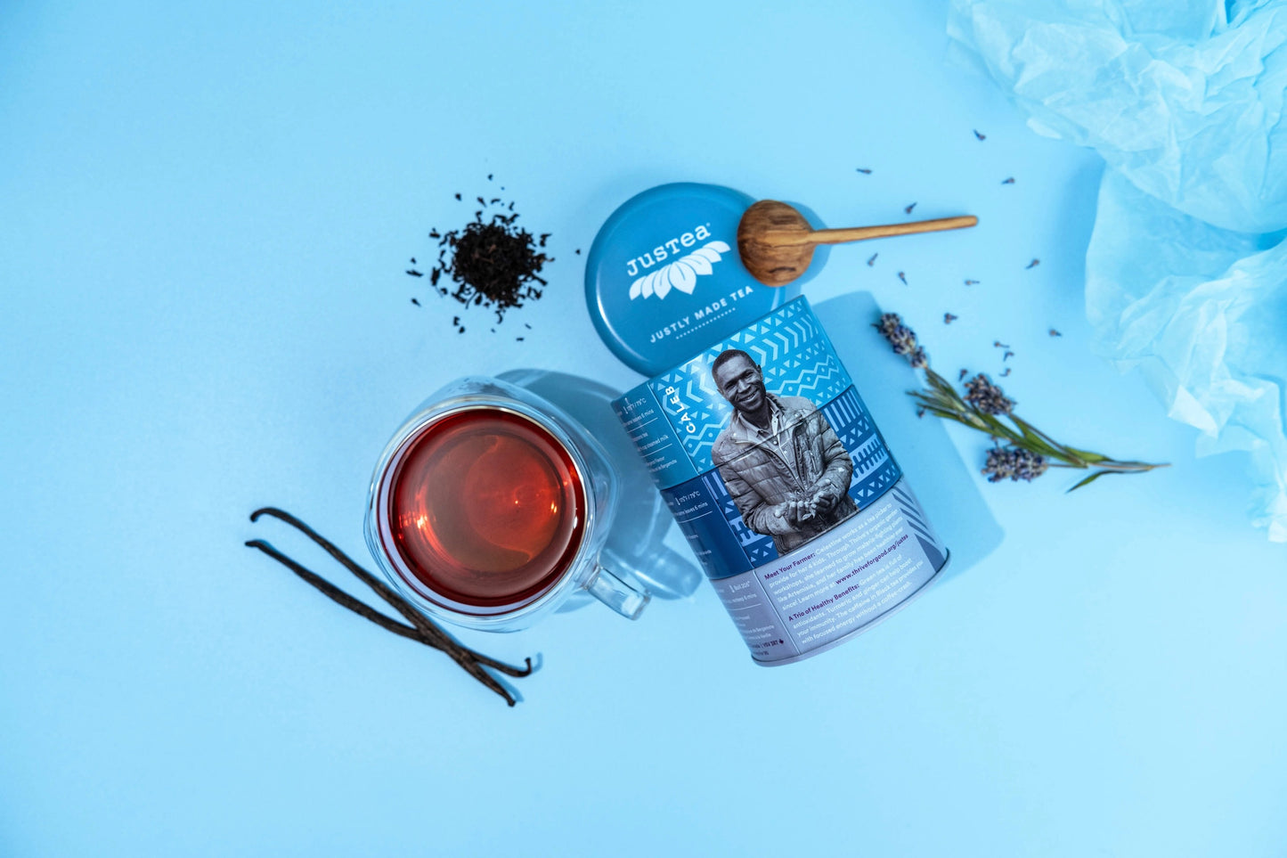 Earl Grey Tea Trio Tin & Spoon